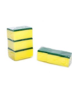 Sponge Scourers - Large - 110mm x 80mm - Pack of 3