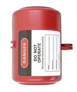 Lockout Electrical Plug - Rotating - Small - 5.8 x 9.5 x 2cm