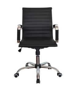 Medium Back Office Chair - Generic - PU Leather - Swivel and Tilt - Gas Height - Colour Options