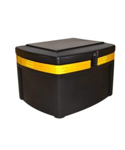 Delivery Bike Box - MKI - Reflective Tape - Plastic - 68 x 53 x 43 cm - Colour Options