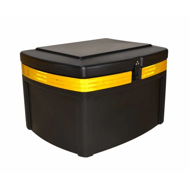 Delivery Bike Box - MKIV - Reflective Tape - Plastic - 68 x 53 x 44 cm - Colour Options