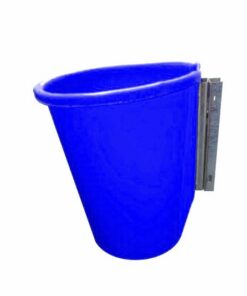 Refuse Bin - Pole Bin - Round - Fixed - 50L - 48 (?) x 55 cm