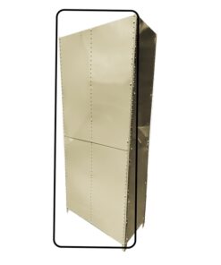 Bolted Shelving Steel Back Panel - Uni-Angle - Painted - 129.5 x 91.4 cm