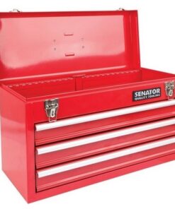 Senator Steel Tool Chest - 3 Drawers - 30kg Capacity - 30.4 x 52 x 21.8 cm