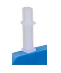 Matlock Louvre Panel Bin Riser Rods - Metal - 4 Pack - For Matlock Bins 0, 1, 2 & 3 - Pack of 4