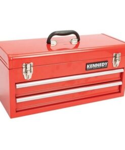 KennedyPro Steel Tool Chest - 2 Drawers - 30kg Capacity - 22.8 x 53.4 x 21.8 cm
