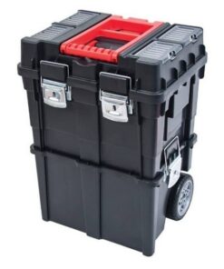 Kennedy Plastic Mobile Toolbox - 4 Organisers - Handle - 35 x 45 x 64.5 cm