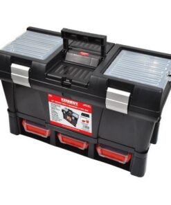 Kennedy Plastic Tool Box - 9 Compartments - 52.5 x 25.6 x 32.5 cm