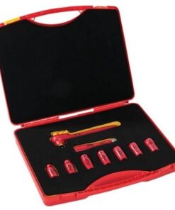 KennedyPro Ratchet Tool Set - Insulated VDE Reversable - 9 Pieces