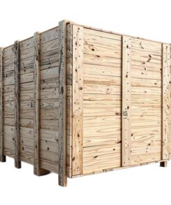 Solid Wooden Box Crate - 4 Way Entry - 120 x 100 x 100cm
