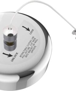 Stainless Steel Retractable Clothes Line Single