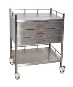 Stainless Steel Trolley – 3 Layer