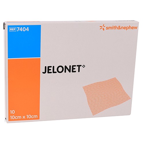 Jelonet Gauze Dressings 10cm x 10cm – 10s