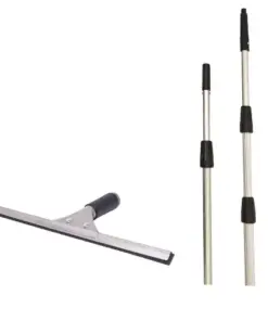 35cm Window Squeegee & 6 Meter Aluminium Telepole E-LINE