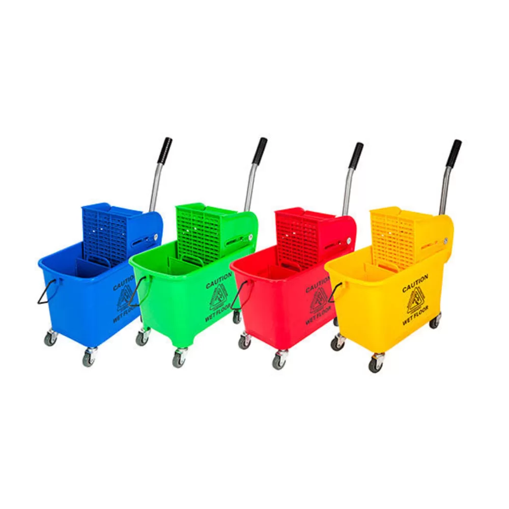 20L Mop Wringer with Bucket & Divider