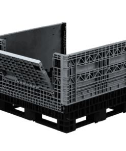 Collapsible Bin 34″ Two Drop Doors – 1140 X 1220 X 865H