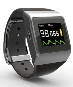 Alternative view of CMS50K Wearable SpO2/ECG Monitor-Watch