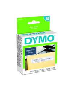 Dymo Original Removable Labels for LabelWriter Printers, White, 19mm x 51mm (Pack of 500)