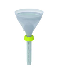 Bohlender b.safe Funnel 180 GL 45 – Ø 180 mm, White, Static‑Dissipative PE‑EX Option