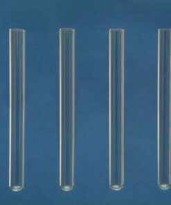 Hecht Test Tubes, Soda Glass, Without Rim, 12 x 100 mm, Pack of 100