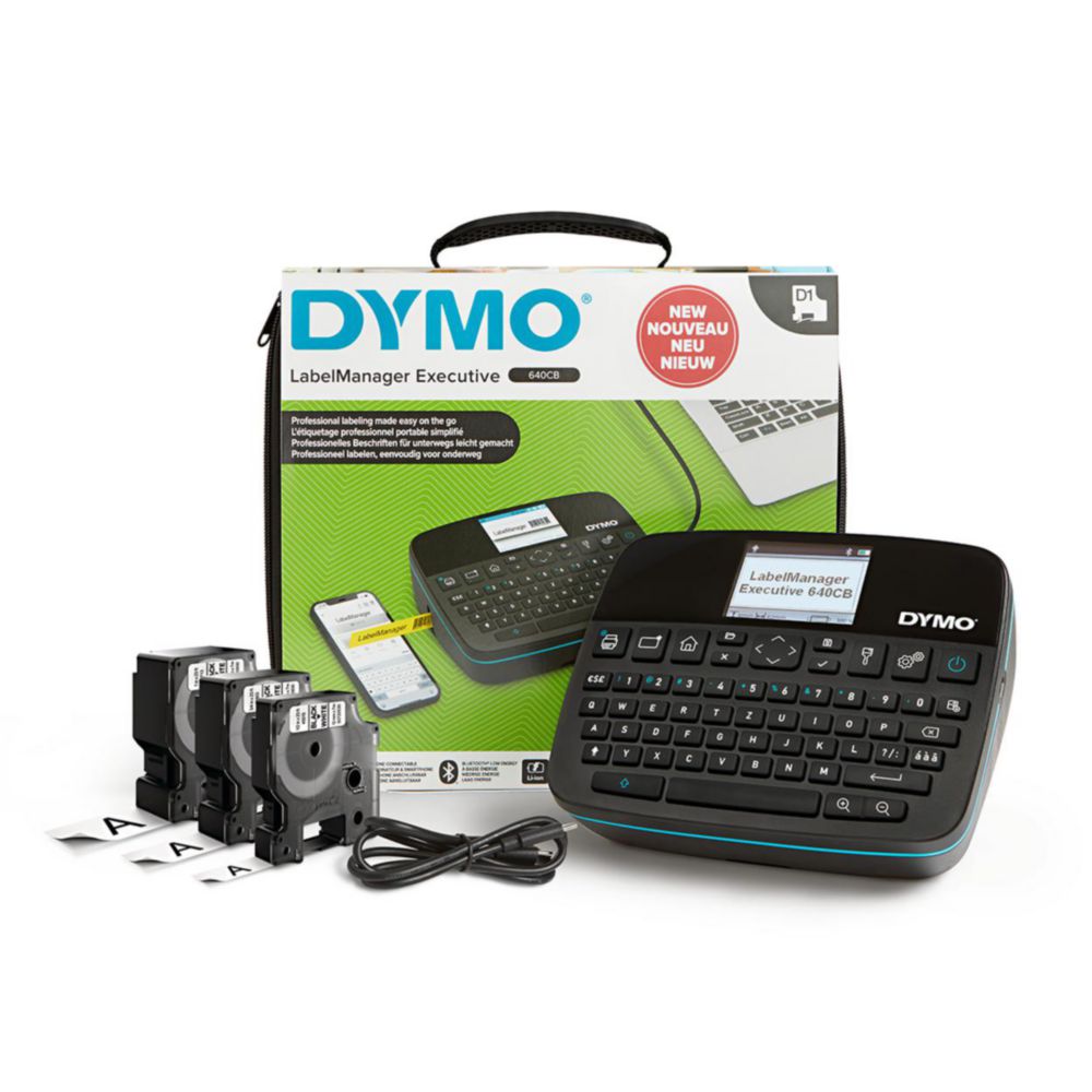 DYMO® LabelManager 640 CB Labeling device, QWZ keyboard, Kit case