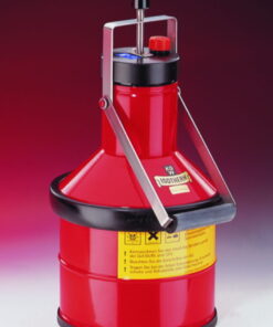 KGW Schieder Disposal Cans, Orange Coatings Type E0, Cap. 4 Ltrs