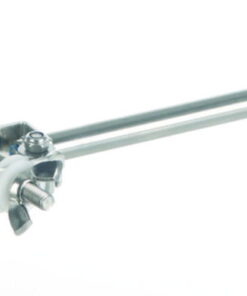 BOCHEM Clamp 40 mm, Squared without Bush, 18/8-Steel