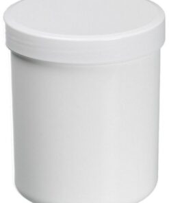 Bürkle Screw Cap Tube – 600 mL (PP, White, Laboplast) – Ø 90x114 mm