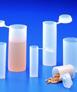 Kartell Jar 25.0 mL PE LD with Lid, 32 x 52 mm