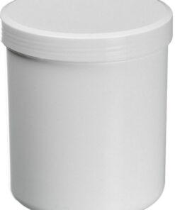 Bürkle Screw Cap Tube 1000 mL PP White Laboplast – Diameter 102x129 mm with Screw Cap