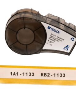 Brady High Performance Labels, White Vinyl B-427, M21-1500-427 38.10 mm x 4.2 m Roll