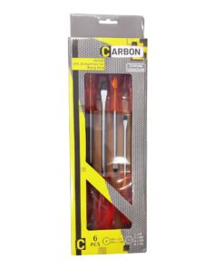 6 Piece Heavy Duty Screwdriver Set