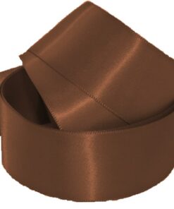 DFS Cocoa Brown (25mm) Satin Ribbon