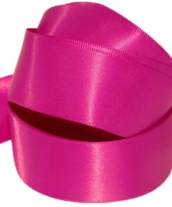 DFS Beauty Fuscia (7mm) Satin Ribbon