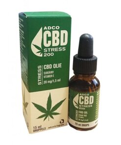 Adco Cbd Stress 200mg Drops 15ml