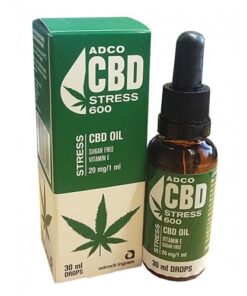 Adco Cbd Stress 600mg Caps 30s
