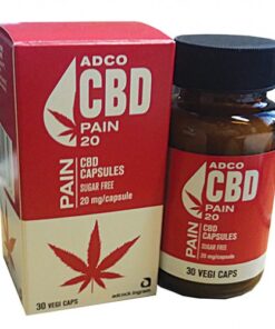 Adco Cbd Pain 600mg Caps 30s