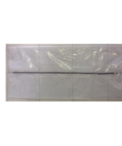 Body Bag with WINDOW & SIDE D/B sided tape - Body Bag cream
