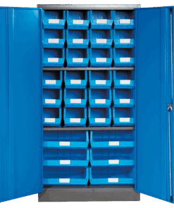 Blue – Linbin ® Storage Bin Cabinet Kit 3