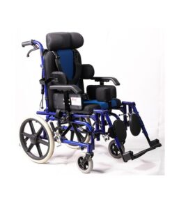 Alternative view of Aluminium Adapting Reclining Cerebral Palsy Wheelchair for Children