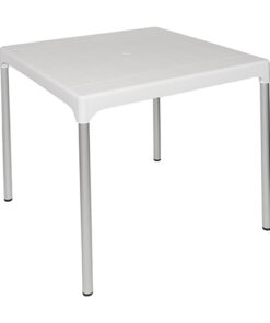 Contour Chelsea Table 4 Seater – White