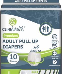 Adult Diapers Premium 10s – Large Pullup