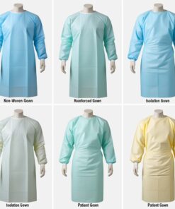 Non-Disposable Surgical gowns - 1 unit 100% cotton