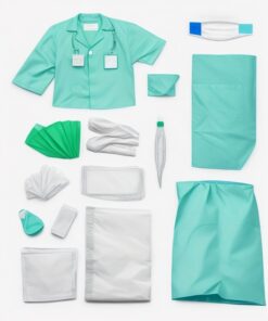 surgical gown with hood