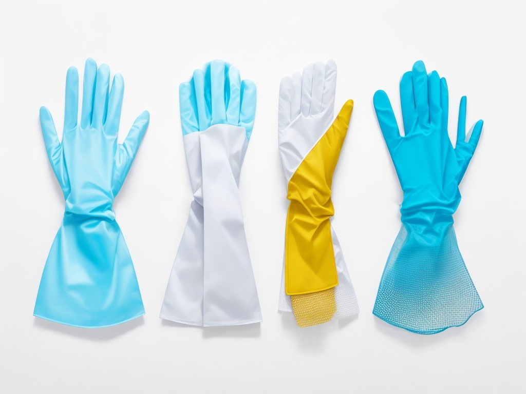 100 x Medium Latex Disposable Gloves