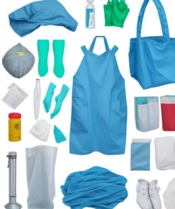 Surgical cotton gown