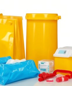 orange biohazard bags