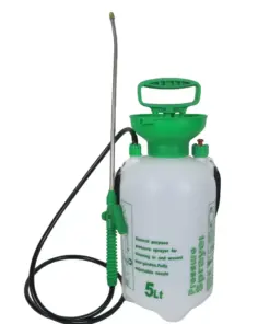 5L Pressure Sprayer for Fertilizing, Weed & Pest Control – Shoulder Straps & Pressure Release Valve