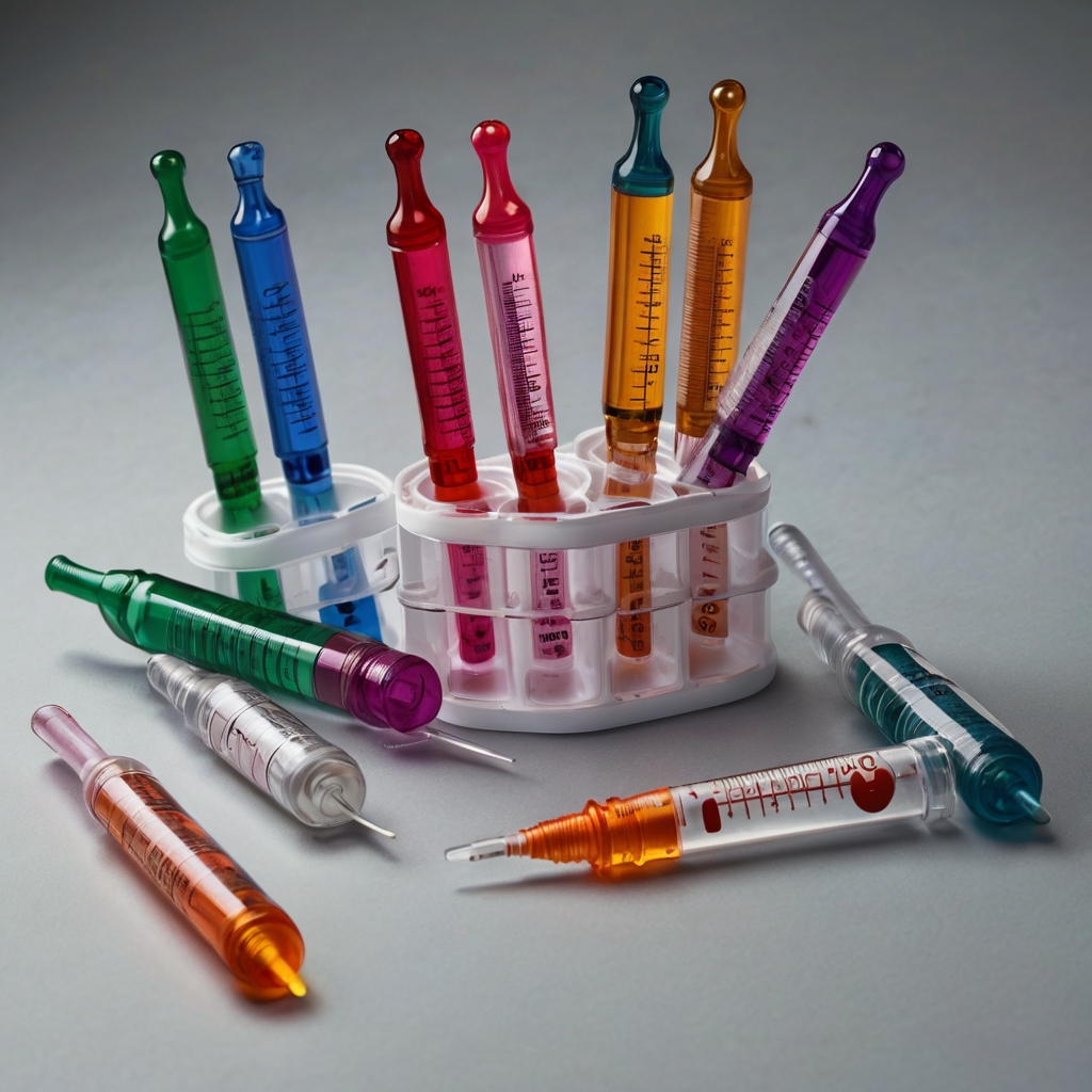 dispense all - 150 piece 1 inch blunt needle assortment, luer lock