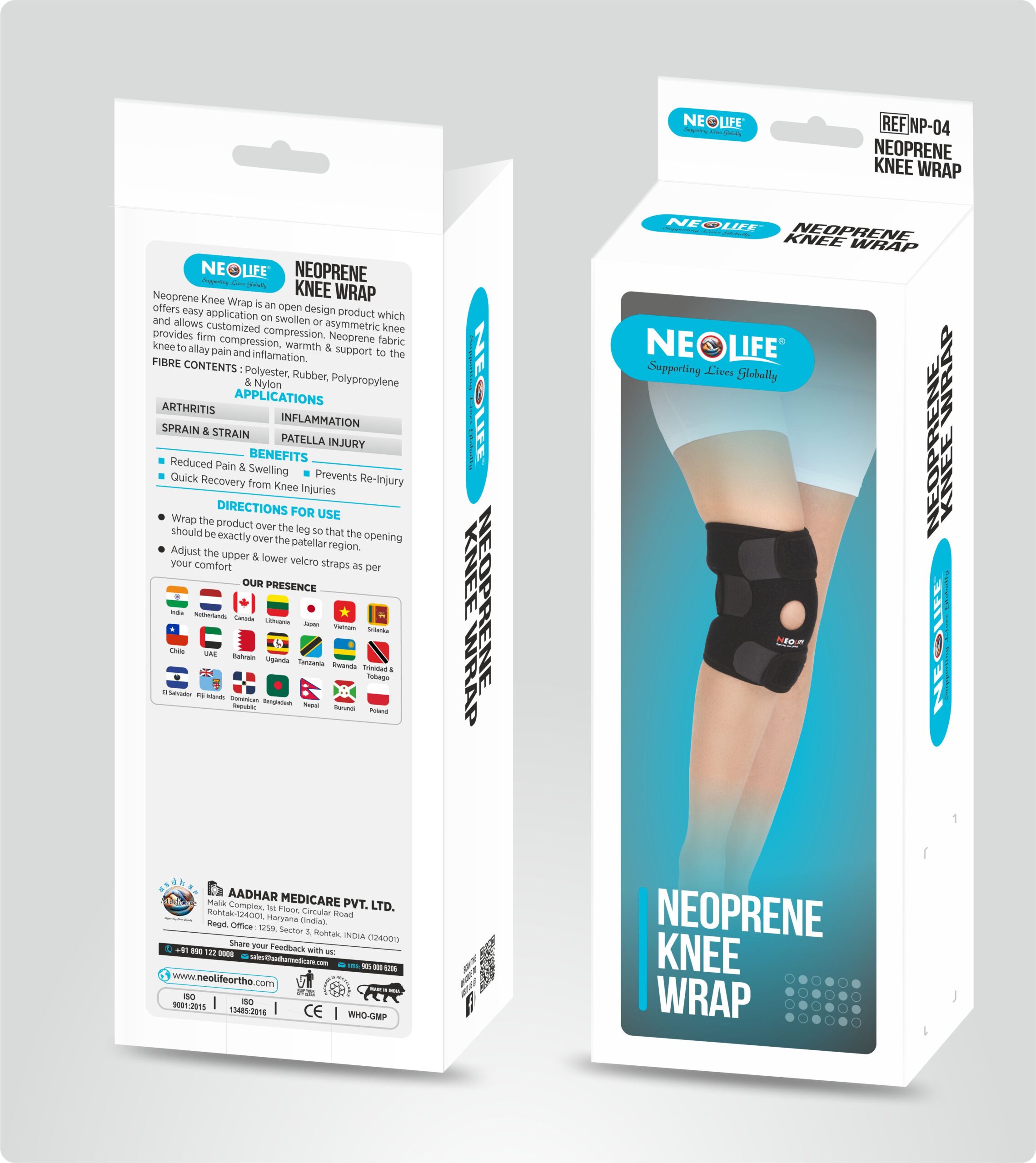 Knee Wrap Neoprene